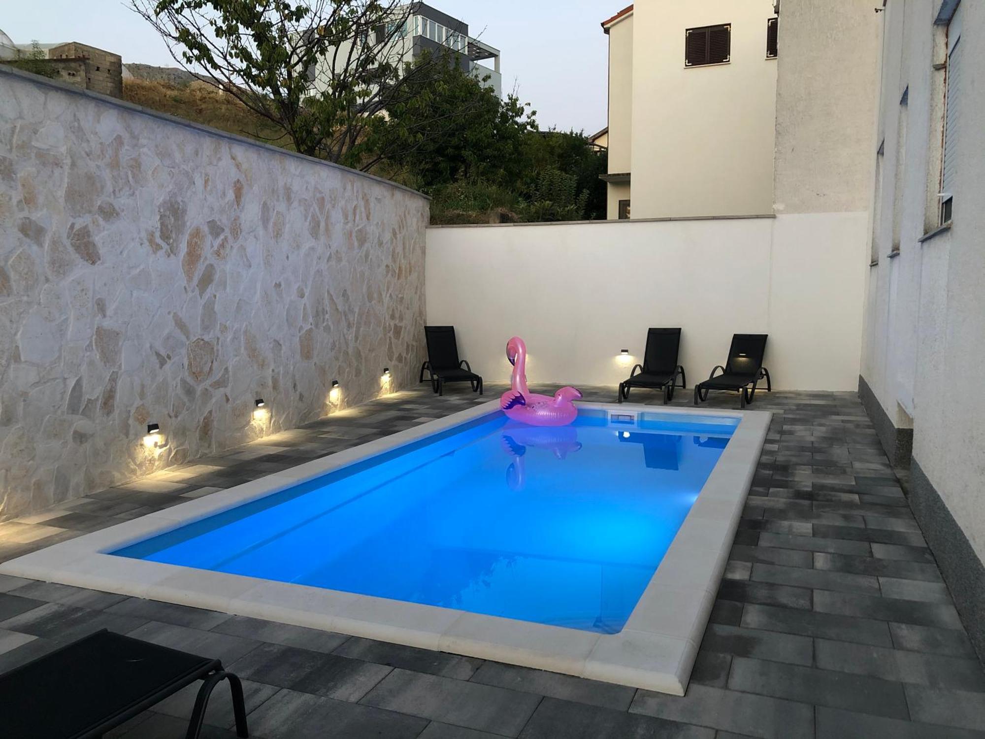 Apartment Frane Podstrana With Private Pool Exterior foto