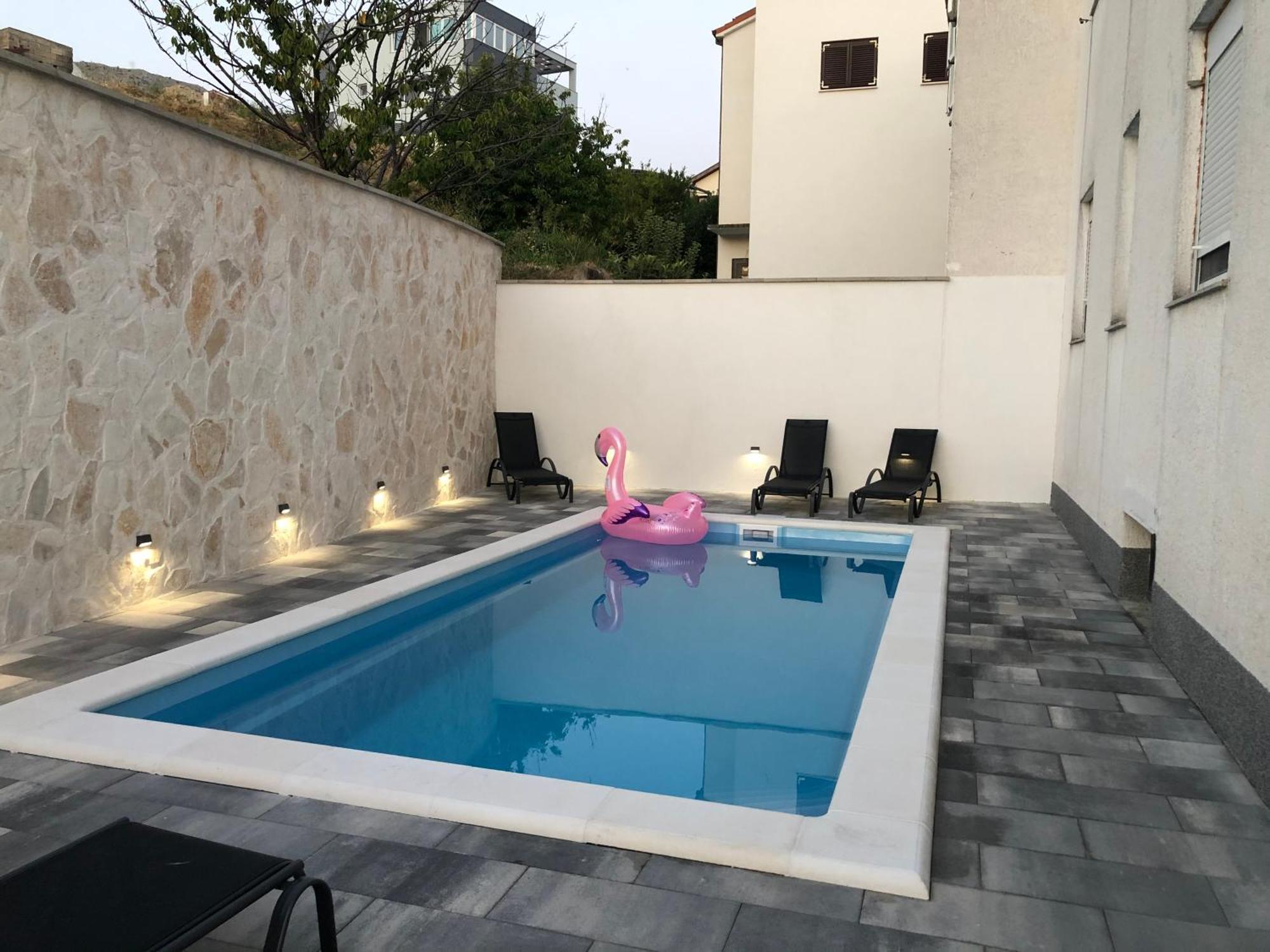 Apartment Frane Podstrana With Private Pool Exterior foto