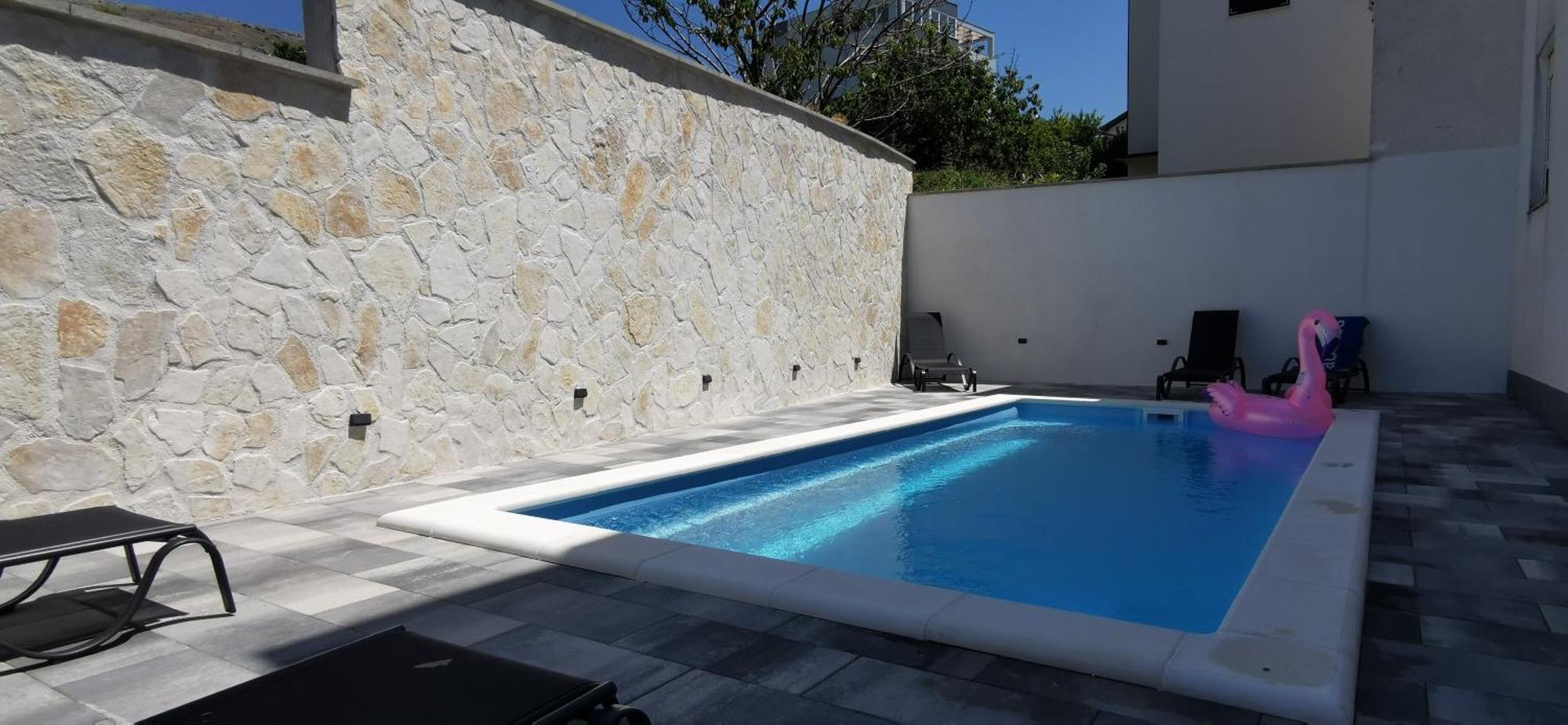 Apartment Frane Podstrana With Private Pool Exterior foto